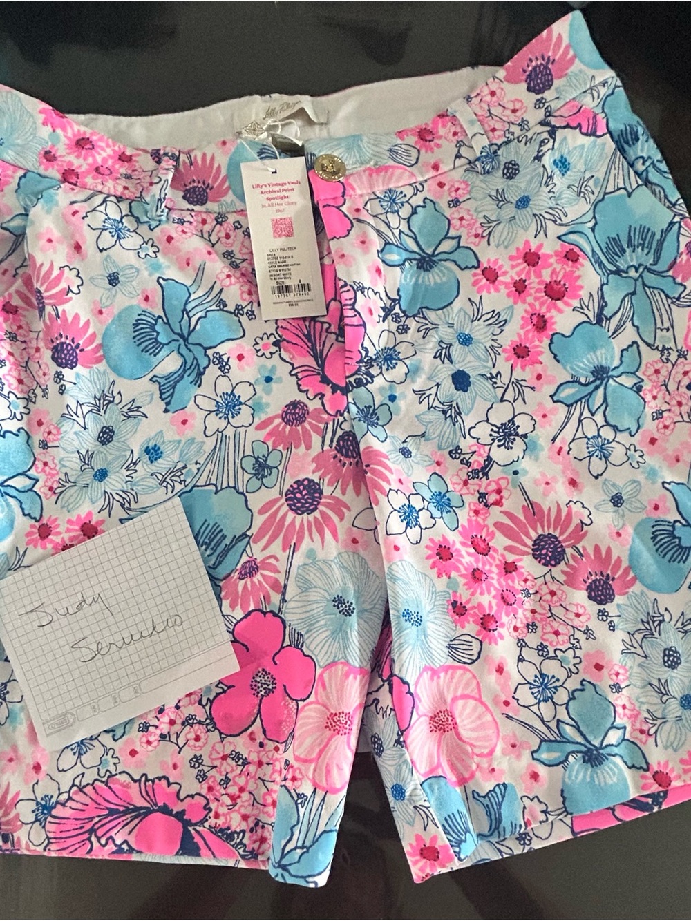 Lilly Pulitzer Natia knit short in All Her Glory NWT!